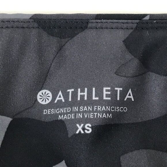 Athleta Camo Contender 7/8 Tight Women's XS Pockets Stretch Fitness Activewear - Picture 8 of 11